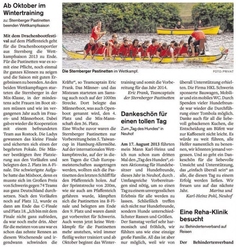SVZ vom 01.09.2013
